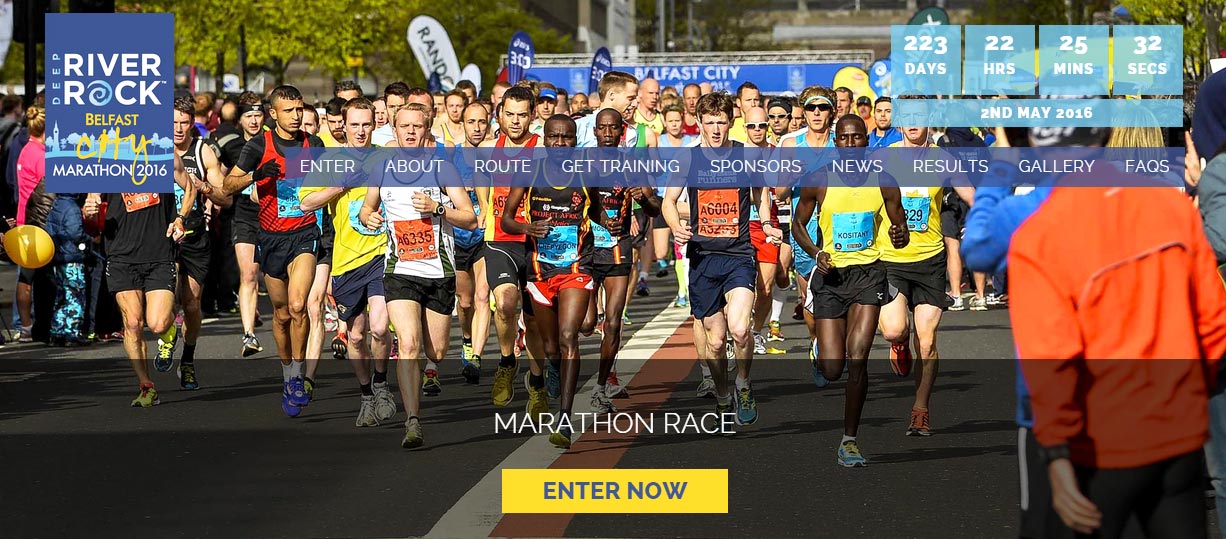 New website for Belfast City Marathon