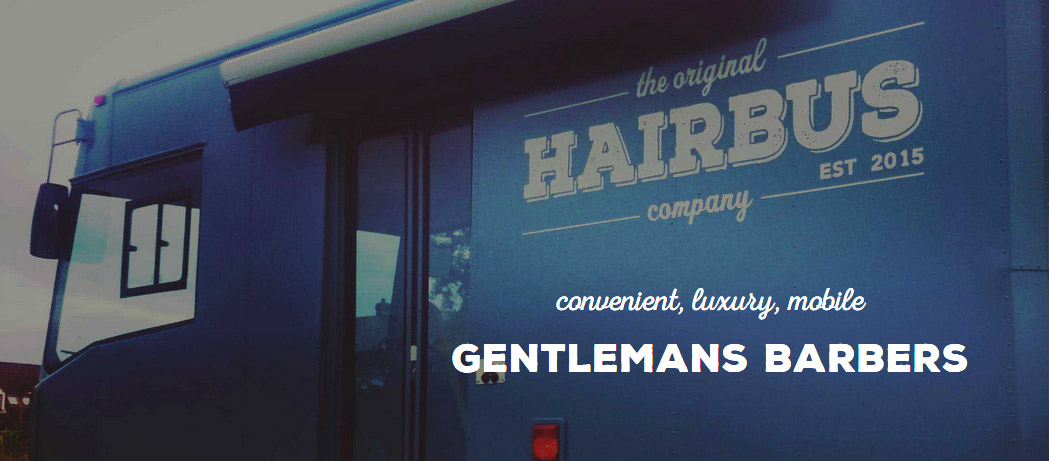 New website for The Hairbus mobile barbers