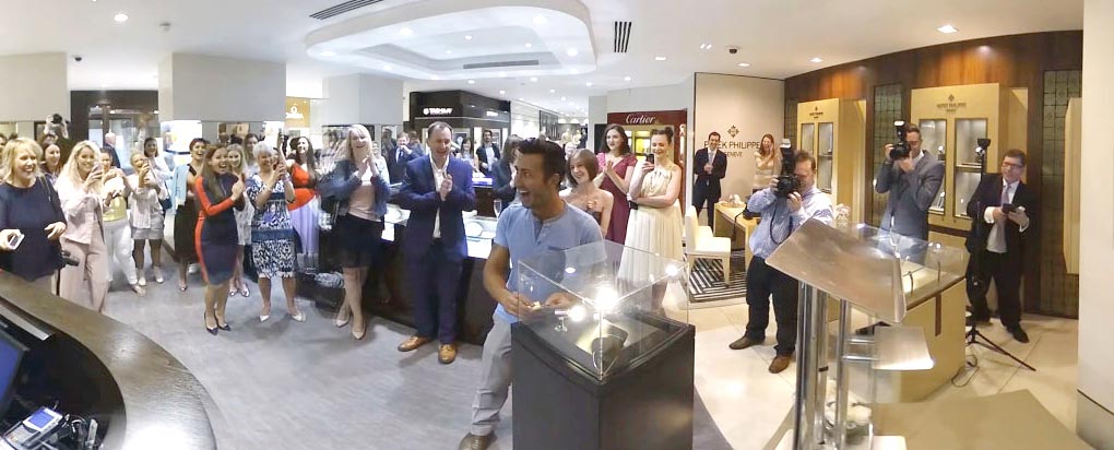Jewellers relaunches flagship store with 360 video