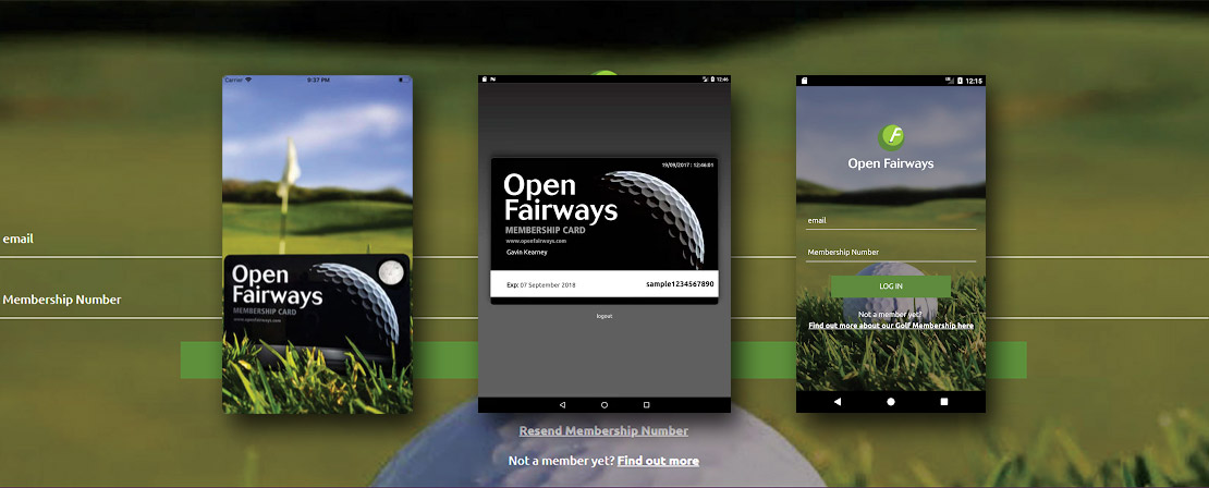 Open Fairways launches mobile app